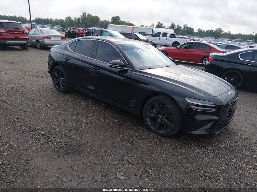 2023 Genesis G70 VIN KMTG34TA1PU108097 — IAAI salvage auction photo