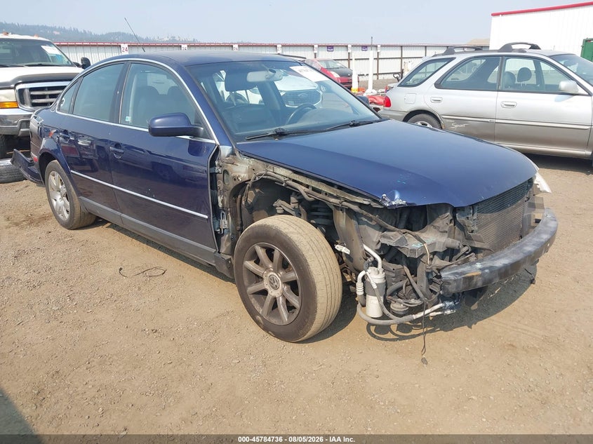 2003 Volkswagen Passat VIN WVWTH63B03P391006 IAAI salvage auction — FRONT END, Bill Of Sale (Washington), sold $275 on 2026-08-18 (photo 1)