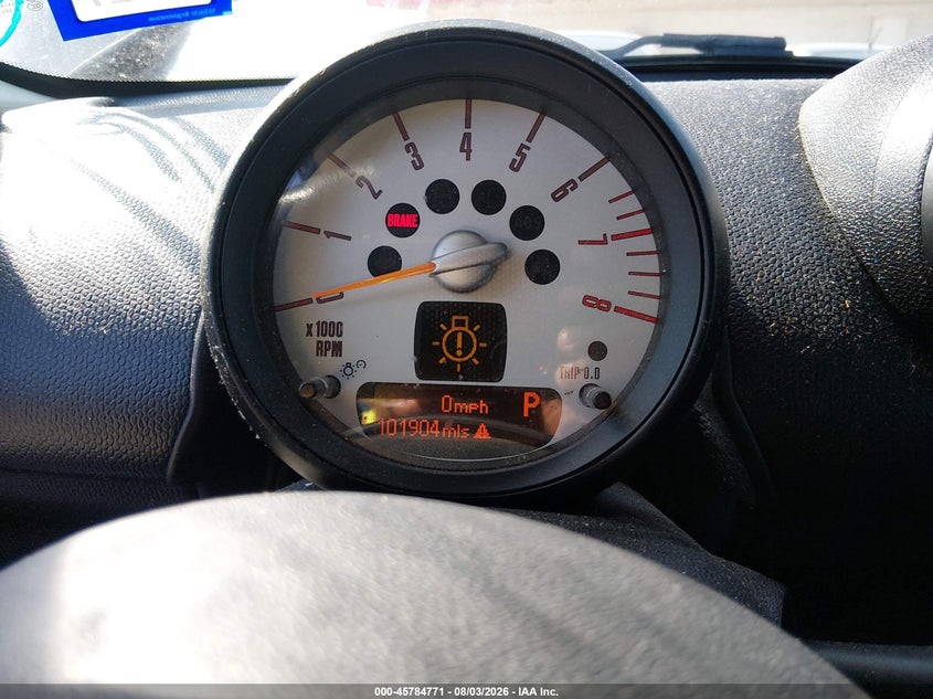 2014 Mini Countryman VIN WMWZC3C5XEWP27087 IAAI salvage auction — NORMAL WEAR, Salvage Title, sold $275 on 2026-08-17 (photo 7)