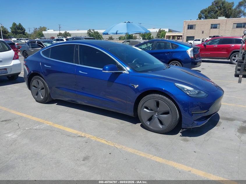 2020 Tesla Model 3 VIN 5YJ3E1EA1LF706678 — IAAI salvage auction photo