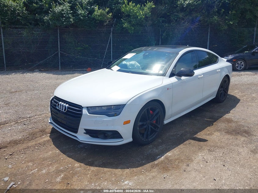 2017 Audi A7 VIN WAUW3AFC8HN077266 IAAI salvage auction — FRONT END, Wait Title, sold $6,300 on 2026-08-22 (photo 2)