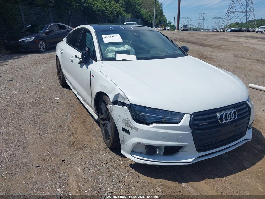 2017 Audi A7 VIN WAUW3AFC8HN077266 IAAI salvage auction — FRONT END, Wait Title, sold $6,300 on 2026-08-22 (photo 6)
