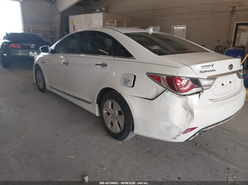 2012 Hyundai VIN KMHEC4A42CA047837 IAAI salvage auction — LEFT REAR, Clear (Tennessee), sold $900 on 2026-08-21 (photo 3)