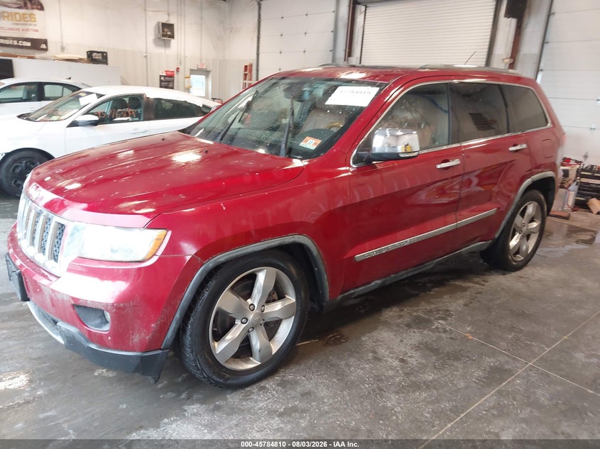 2012 Jeep Grand cherokee VIN 1C4RJFCT7CC133578 IAAI salvage auction — NORMAL WEAR, Salvage Title, sold $1,325 on 2026-08-14 (photo 2)