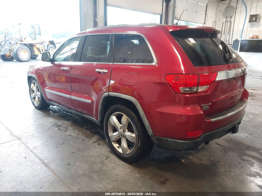 2012 Jeep Grand cherokee VIN 1C4RJFCT7CC133578 IAAI salvage auction — NORMAL WEAR, Salvage Title, sold $1,325 on 2026-08-14 (photo 3)