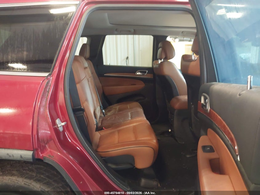 2012 Jeep Grand cherokee VIN 1C4RJFCT7CC133578 IAAI salvage auction — NORMAL WEAR, Salvage Title, sold $1,325 on 2026-08-14 (photo 8)