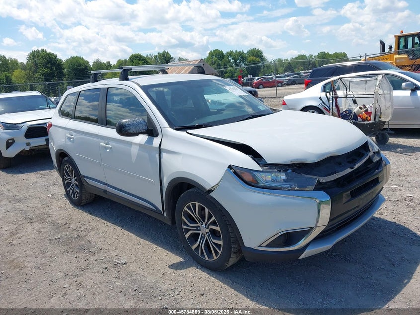 2016 Mitsubishi Outlander VIN JA4AZ3A39GZ020557 IAAI salvage auction — FRONT END, Salvage Title, sold $1,200 on 2026-09-10 (photo 1)