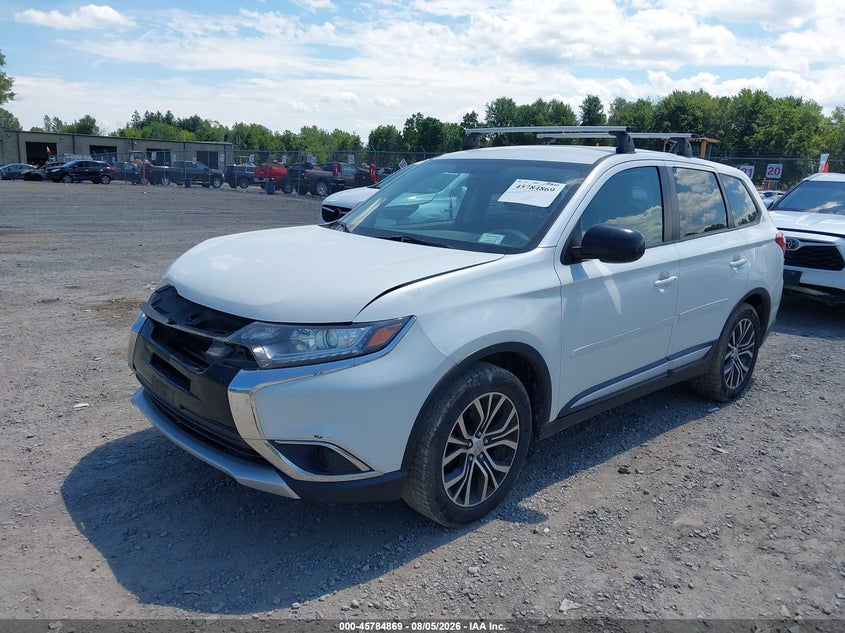 2016 Mitsubishi Outlander VIN JA4AZ3A39GZ020557 IAAI salvage auction — FRONT END, Salvage Title, sold $1,200 on 2026-09-10 (photo 2)