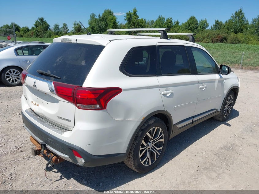 2016 Mitsubishi Outlander VIN JA4AZ3A39GZ020557 IAAI salvage auction — FRONT END, Salvage Title, sold $1,200 on 2026-09-10 (photo 4)