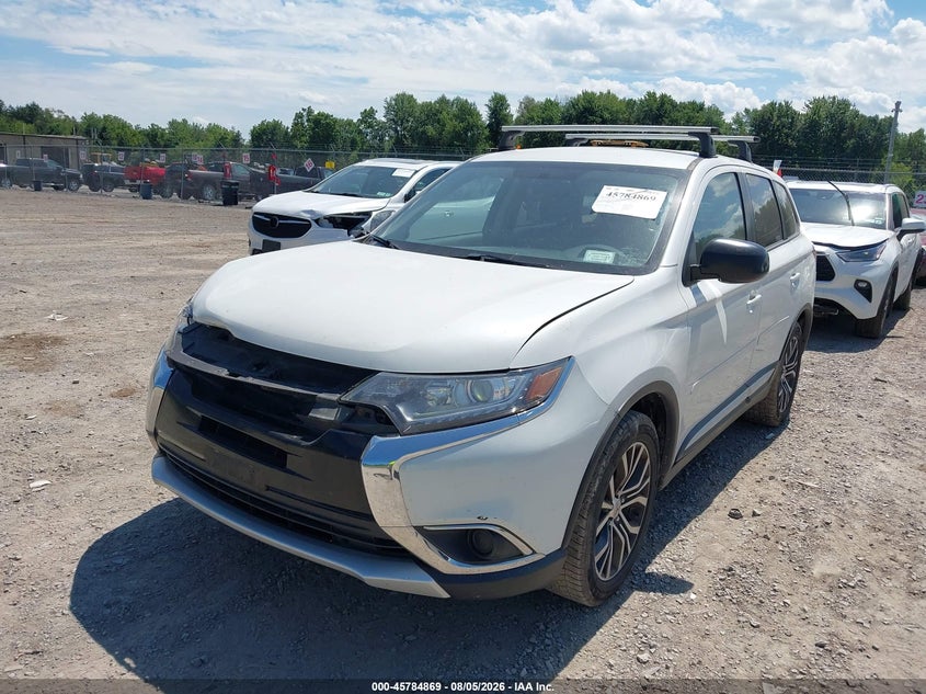 2016 Mitsubishi Outlander VIN JA4AZ3A39GZ020557 IAAI salvage auction — FRONT END, Salvage Title, sold $1,200 on 2026-09-10 (photo 6)