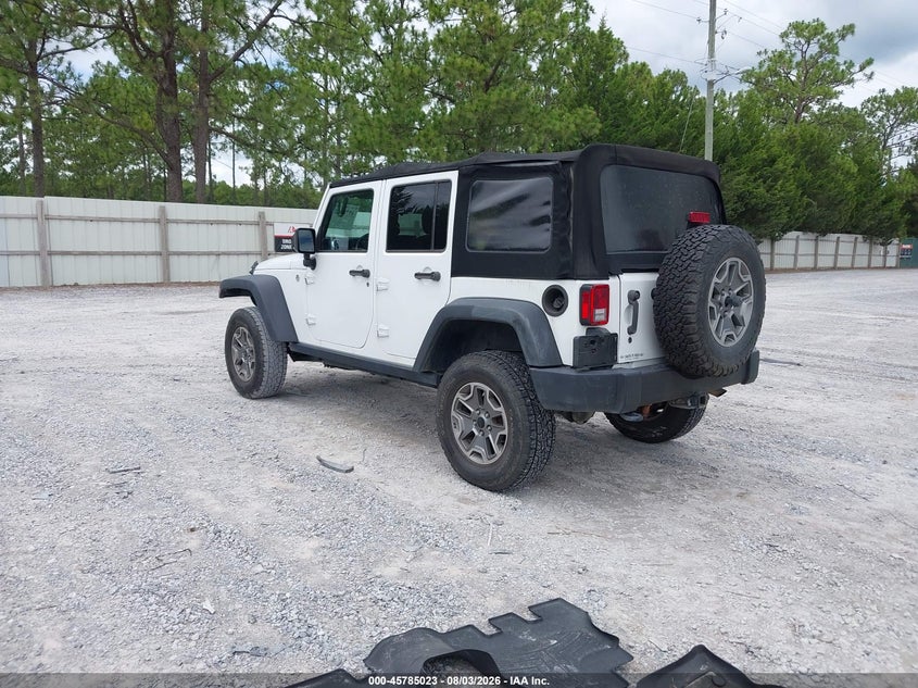 2015 Jeep Wrangler / VIN 1C4BJWFG7FL515095 IAAI salvage auction — FRONT END, Rebuildable (Florida), sold $75 on 2026-08-25 (photo 3)
