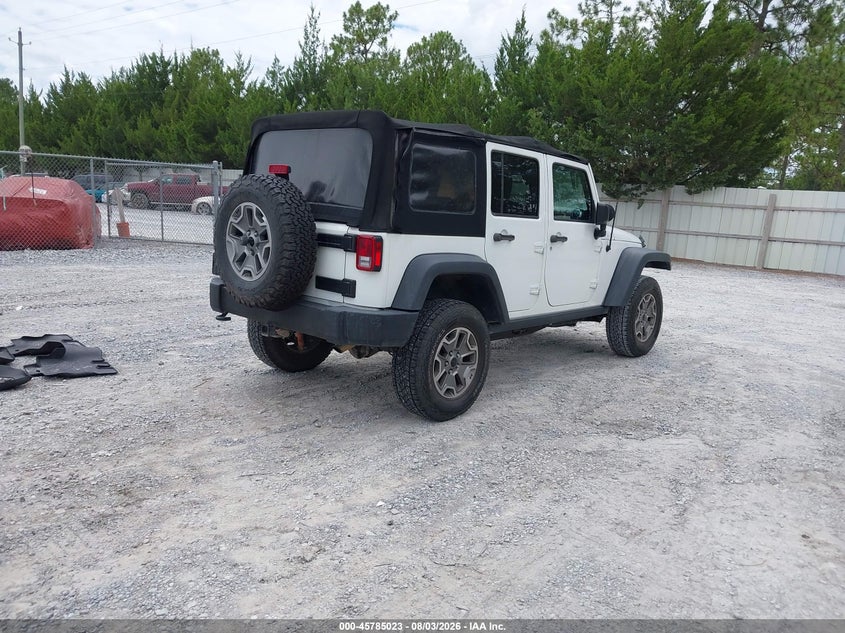 2015 Jeep Wrangler / VIN 1C4BJWFG7FL515095 IAAI salvage auction — FRONT END, Rebuildable (Florida), sold $75 on 2026-08-25 (photo 4)