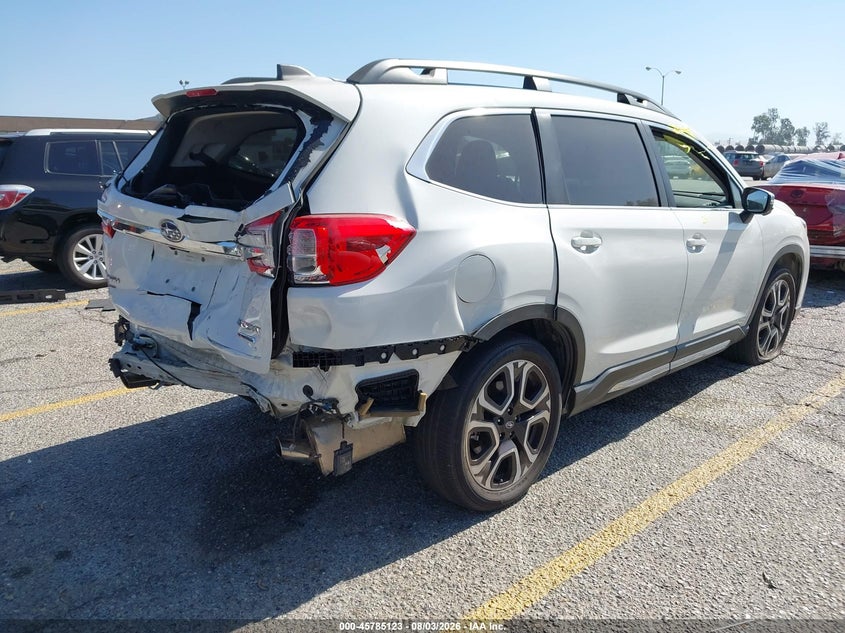 2023 Subaru Ascent VIN 4S4WMAUD6P3448748 IAAI salvage auction — REAR END, Salvage (California), sold $7,000 on 2026-08-27 (photo 4)
