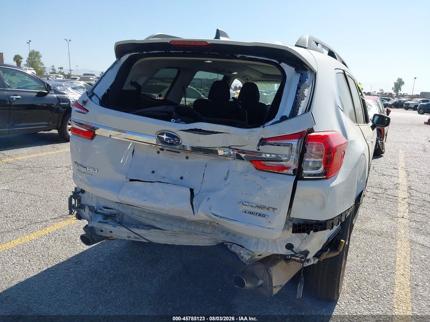 2023 Subaru Ascent VIN 4S4WMAUD6P3448748 IAAI salvage auction — REAR END, Salvage (California), sold $7,000 on 2026-08-27 (photo 6)