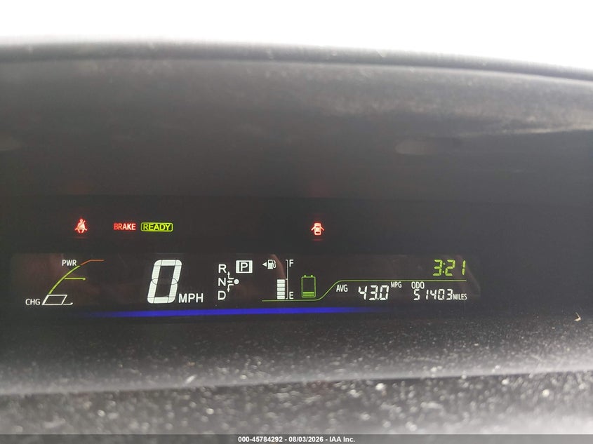2013 Toyota Prius v VIN JTDZN3EU2D3200596 IAAI salvage auction — REAR END, Clear (Virginia), sold $8,700 on 2026-08-11 (photo 7)
