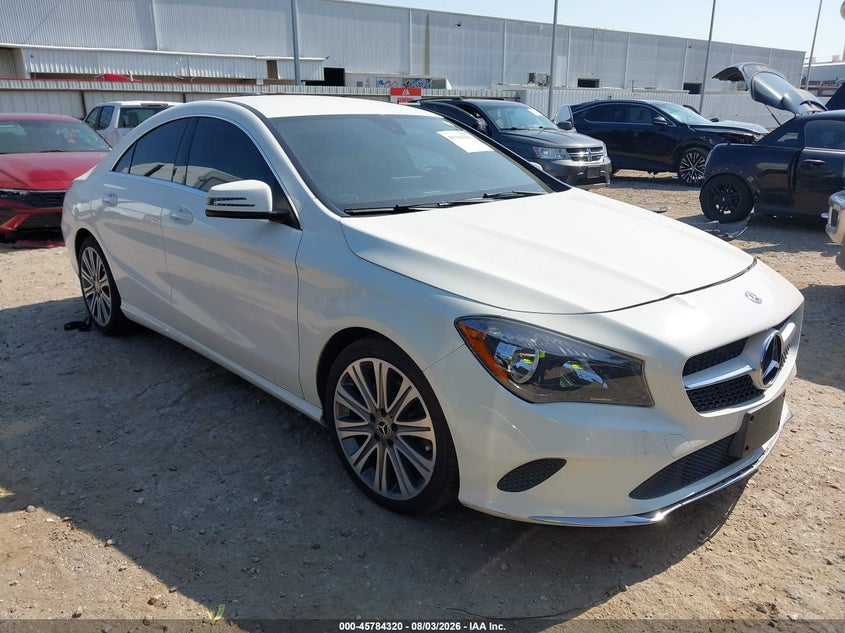 2018 Mercedes-benz Cla-klasse VIN WDDSJ4EB3JN550763 IAAI salvage auction — LEFT REAR, Original (Texas), sold $2,450 on 2026-08-06 (photo 1)