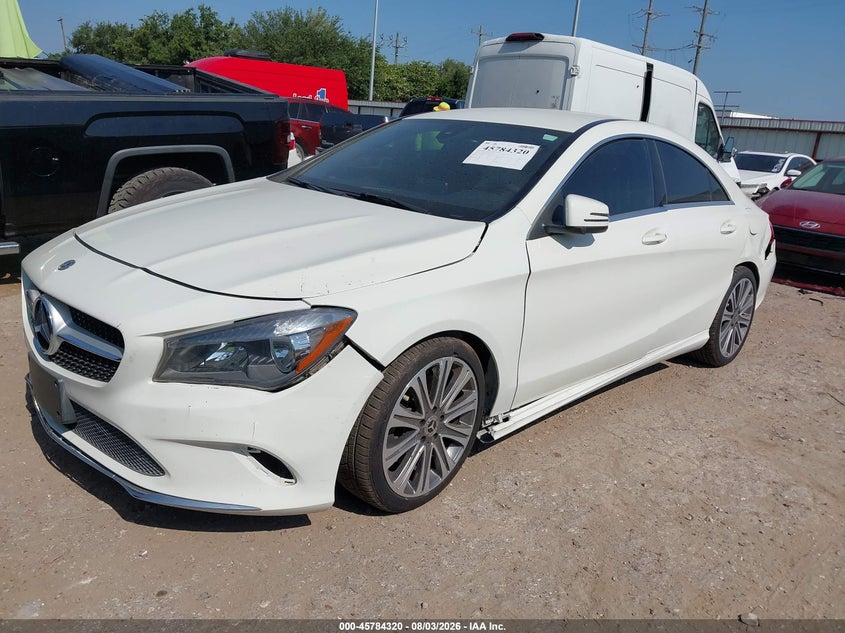 2018 Mercedes-benz Cla-klasse VIN WDDSJ4EB3JN550763 IAAI salvage auction — LEFT REAR, Original (Texas), sold $2,450 on 2026-08-06 (photo 2)