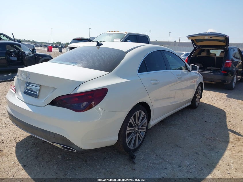 2018 Mercedes-benz Cla-klasse VIN WDDSJ4EB3JN550763 IAAI salvage auction — LEFT REAR, Original (Texas), sold $2,450 on 2026-08-06 (photo 4)