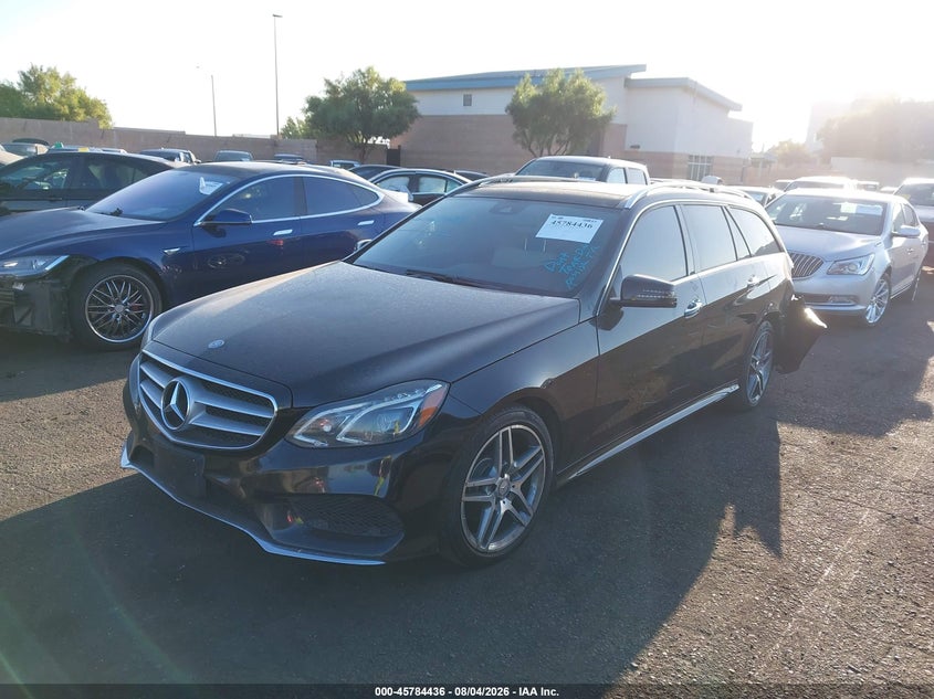 2015 Mercedes-benz E-klasse VIN WDDHH8JB1FB083838 IAAI salvage auction — REAR END, Wait Title, sold $6,550 on 2026-09-04 (photo 2)