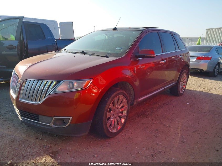2014 Lincoln Mkx VIN 2LMDJ6JKXEBL09577 IAAI salvage auction — NORMAL WEAR, Original (Texas), sold $800 on 2026-09-05 (photo 2)