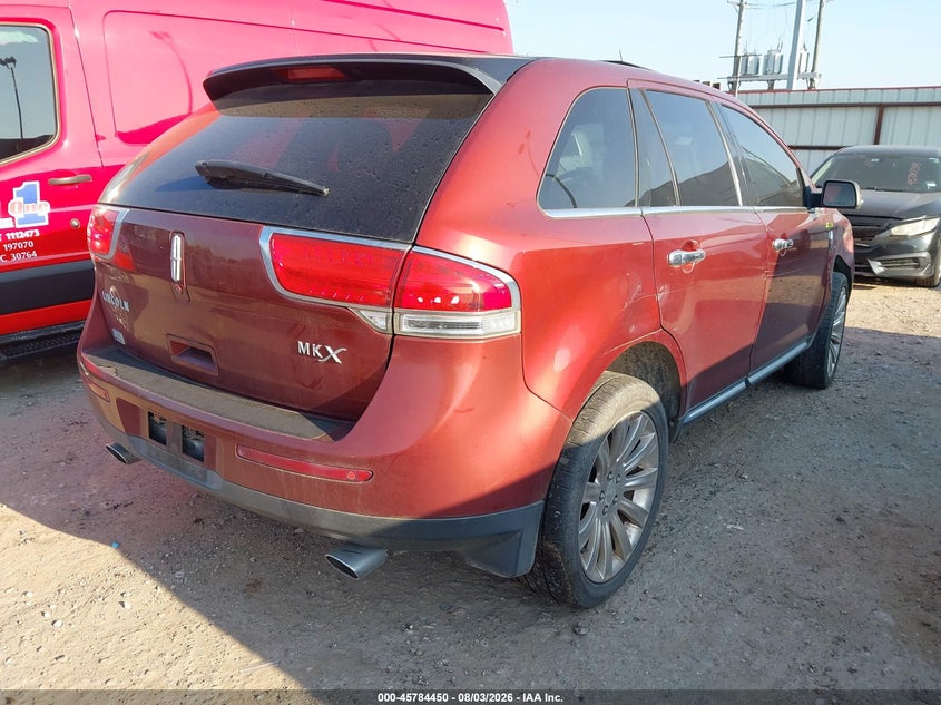 2014 Lincoln Mkx VIN 2LMDJ6JKXEBL09577 IAAI salvage auction — NORMAL WEAR, Original (Texas), sold $800 on 2026-09-05 (photo 4)