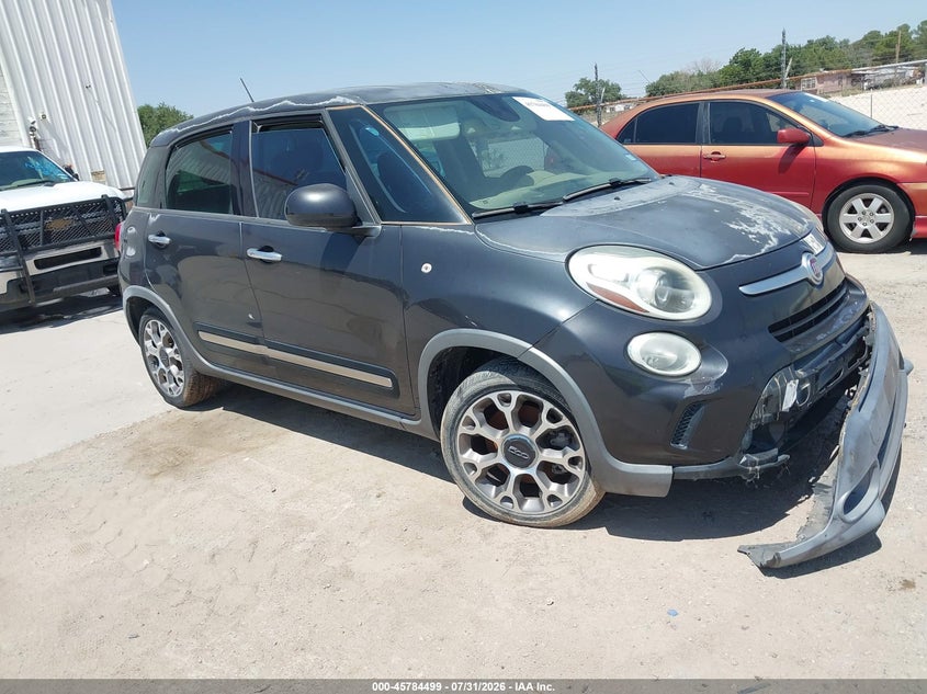 2014 Fiat 500l VIN ZFBCFADH4EZ007668 IAAI salvage auction — NORMAL WEAR, Salvage Title, sold $125 on 2026-08-06 (photo 1)