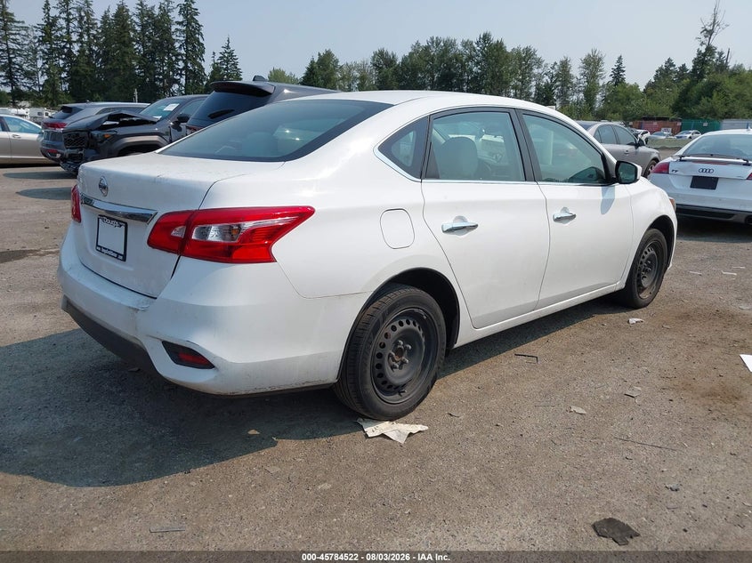 2017 Nissan Sentra VIN 3N1AB7APXHY250238 IAAI salvage auction — NORMAL WEAR, Clear (Washington), sold $825 on 2026-08-25 (photo 4)