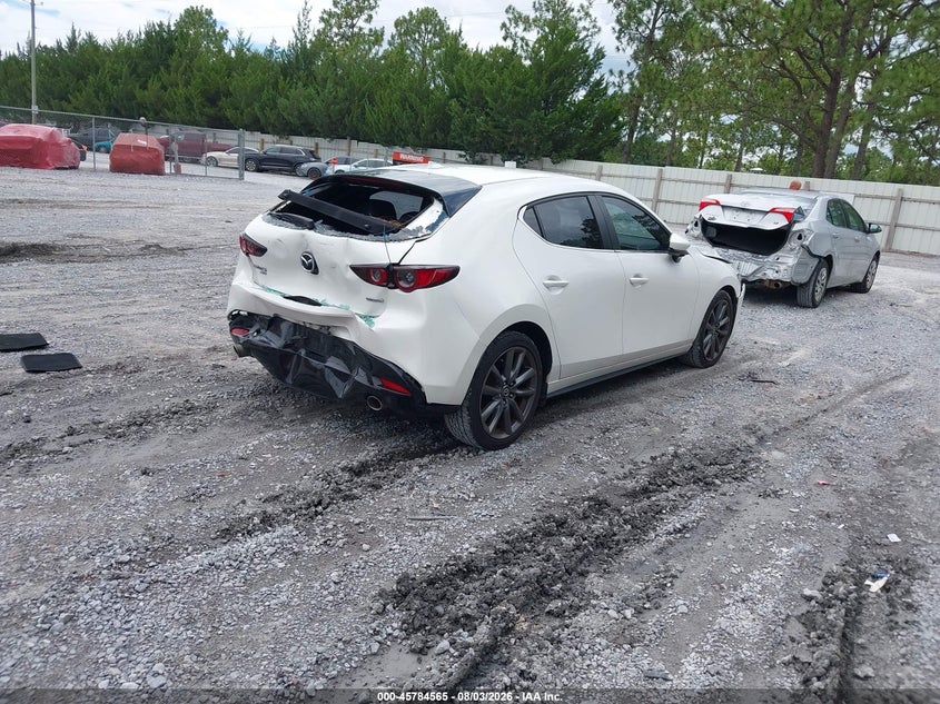 2019 Mazda 3 VIN JM1BPBMMXK1127218 IAAI salvage auction — FRONT & REAR, Salvage Title, sold $2,725 on 2026-08-27 (photo 4)