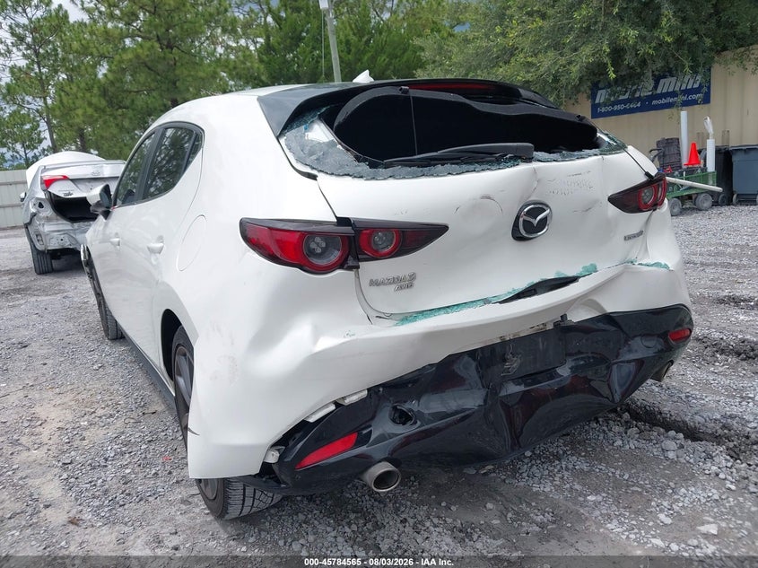 2019 Mazda 3 VIN JM1BPBMMXK1127218 IAAI salvage auction — FRONT & REAR, Salvage Title, sold $2,725 on 2026-08-27 (photo 6)