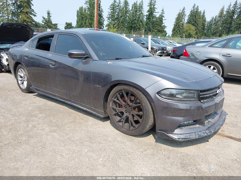 2015 Dodge Charger VIN 2C3CDXCT7FH826692 IAAI salvage auction — THEFT, Bill Of Sale (Washington), sold $3,650 on 2026-09-12 (photo 1)