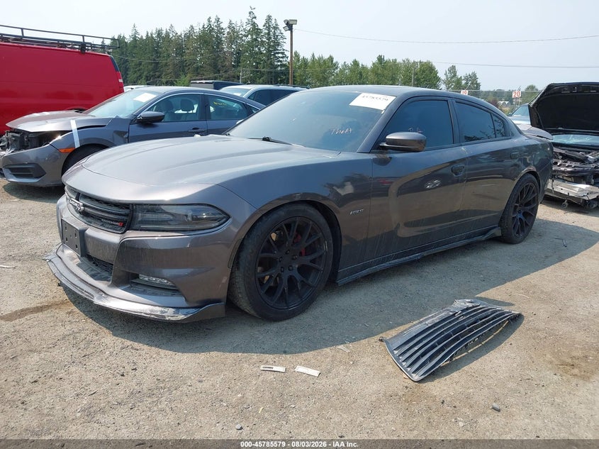 2015 Dodge Charger VIN 2C3CDXCT7FH826692 IAAI salvage auction — THEFT, Bill Of Sale (Washington), sold $3,650 on 2026-09-12 (photo 2)