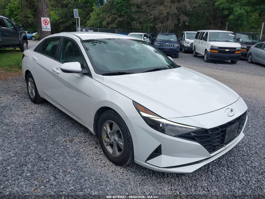 2021 Hyundai Elantra VIN 5NPLL4AG0MH049618 — IAAI salvage auction photo
