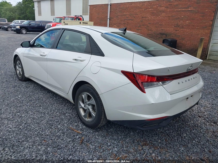 2021 Hyundai Elantra VIN 5NPLL4AG0MH049618 IAAI salvage auction — NORMAL WEAR, Sf97 (New York), sold $8,150 on 2026-08-20 (photo 3)