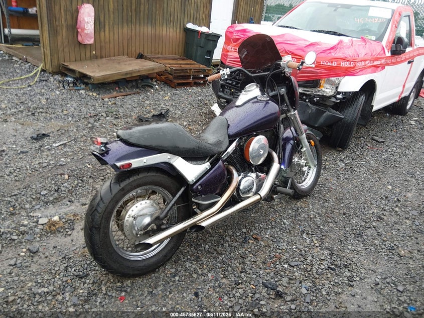 1997 Kawasaki Vn800 VIN JKBVNCB11VA057488 IAAI salvage auction — LEFT FRONT, Salvage (West Virginia), sold $25 on 2026-09-30 (photo 4)
