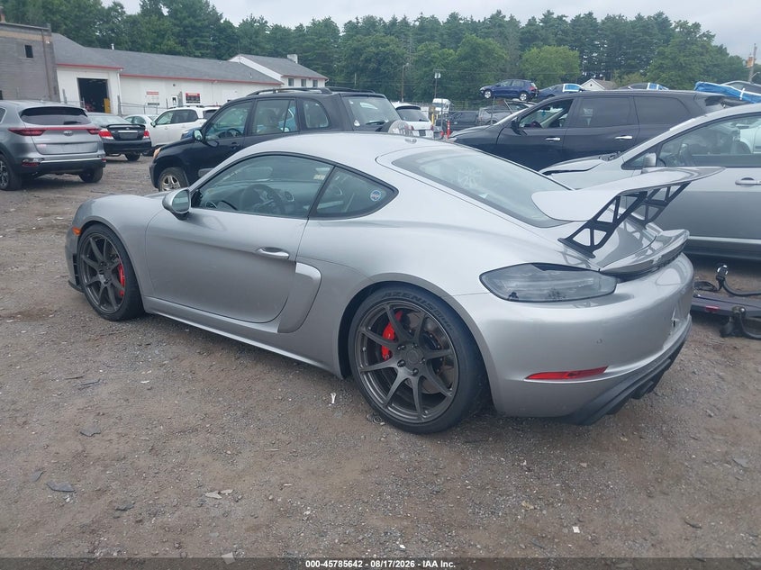 2022 Porsche 718 cayman VIN WP0AC2A89NS275230 IAAI salvage auction — ELECTRICAL, Salvage (Massachusetts), sold $57,500 on 2026-09-08 (photo 3)