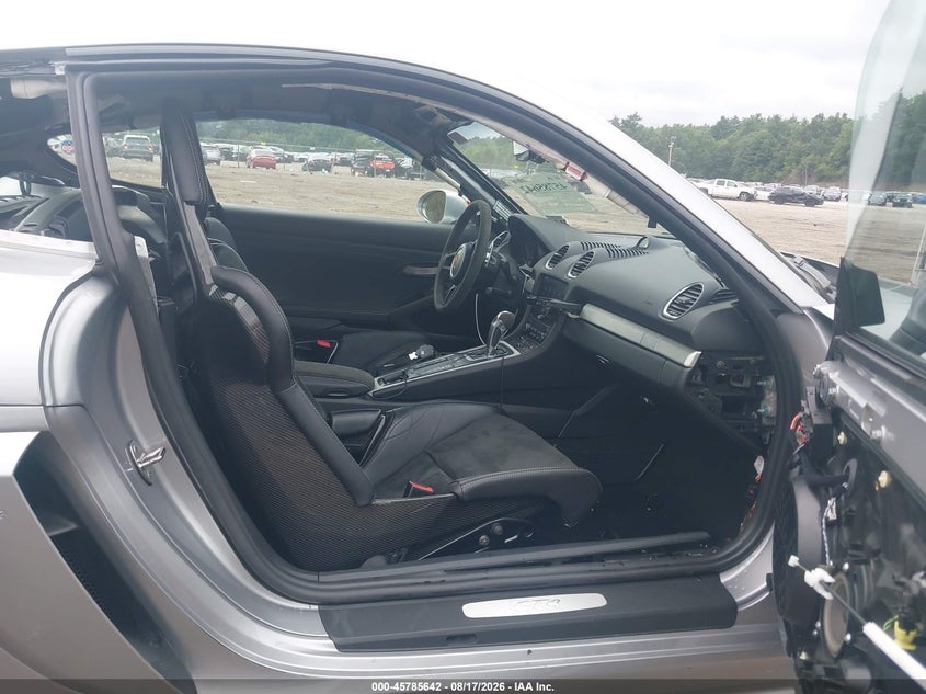 2022 Porsche 718 cayman VIN WP0AC2A89NS275230 IAAI salvage auction — ELECTRICAL, Salvage (Massachusetts), sold $57,500 on 2026-09-08 (photo 5)