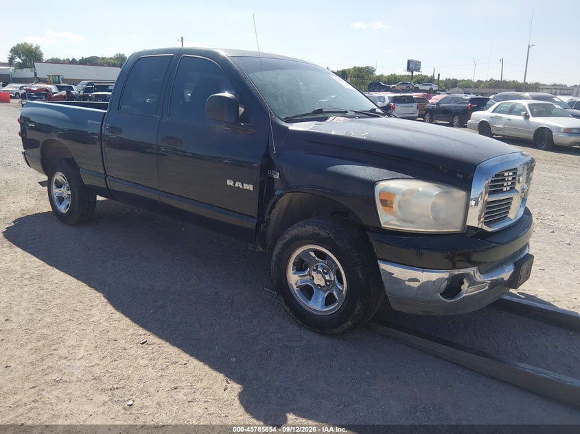 2008 Dodge Ram 1500 VIN 1D7HU182X8J155072 IAAI salvage auction — ALL OVER, Clear (Oklahoma), sold $775 on 2026-08-22 (photo 1)