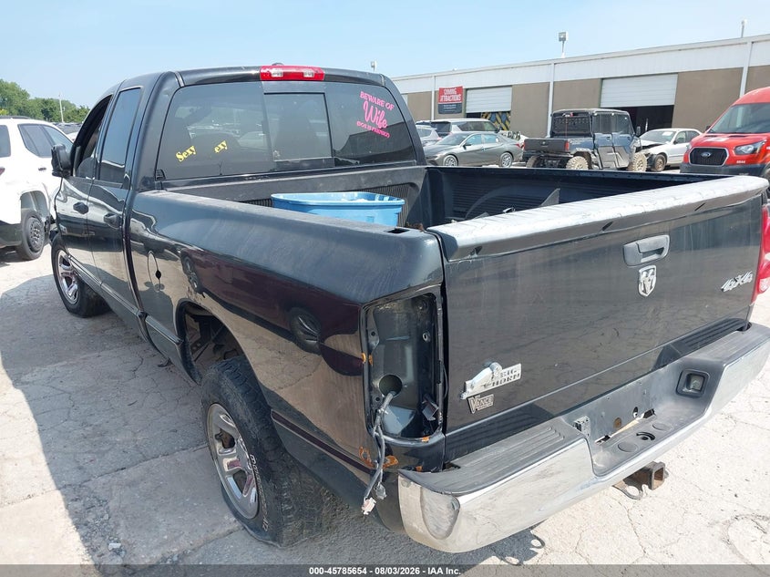 2008 Dodge Ram 1500 VIN 1D7HU182X8J155072 IAAI salvage auction — ALL OVER, Clear (Oklahoma), sold $775 on 2026-08-22 (photo 3)