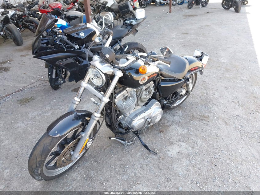 2012 Harley-davidson Iron VIN 1HD4CR239CC417865 IAAI salvage auction — LEFT SIDE, Salvage (California), sold $1,550 on 2026-09-13 (photo 2)