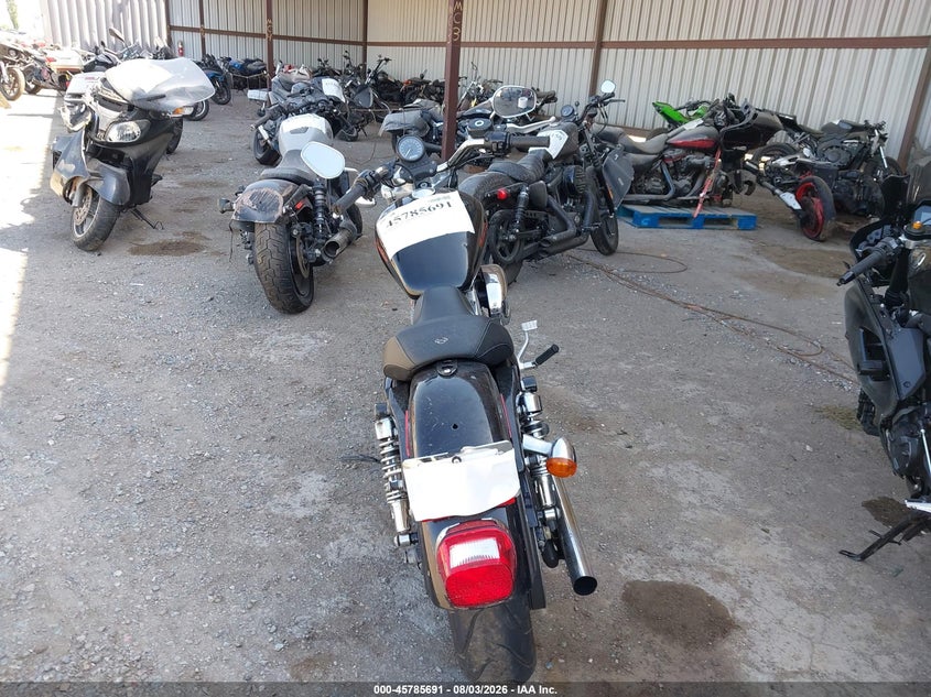 2012 Harley-davidson Iron VIN 1HD4CR239CC417865 IAAI salvage auction — LEFT SIDE, Salvage (California), sold $1,550 on 2026-09-13 (photo 6)