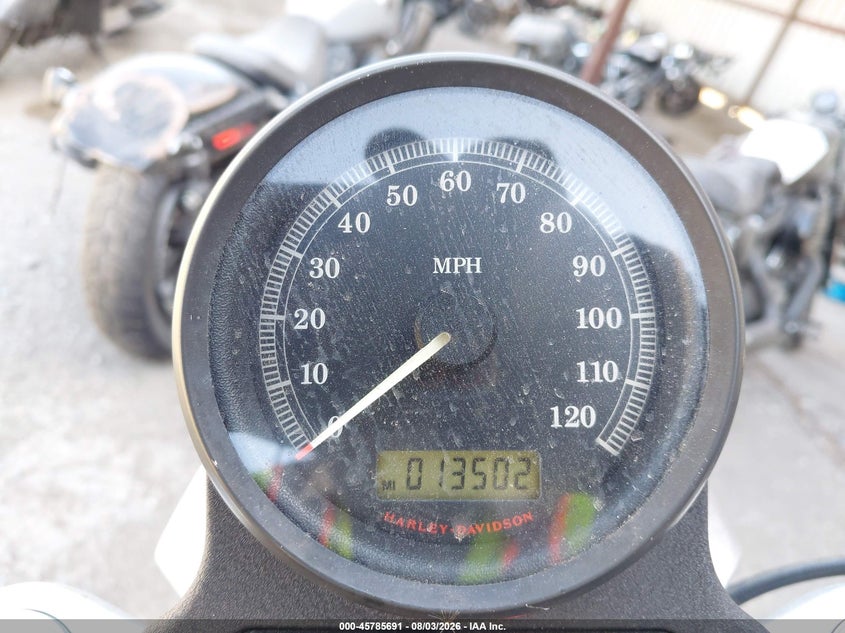 2012 Harley-davidson Iron VIN 1HD4CR239CC417865 IAAI salvage auction — LEFT SIDE, Salvage (California), sold $1,550 on 2026-09-13 (photo 7)