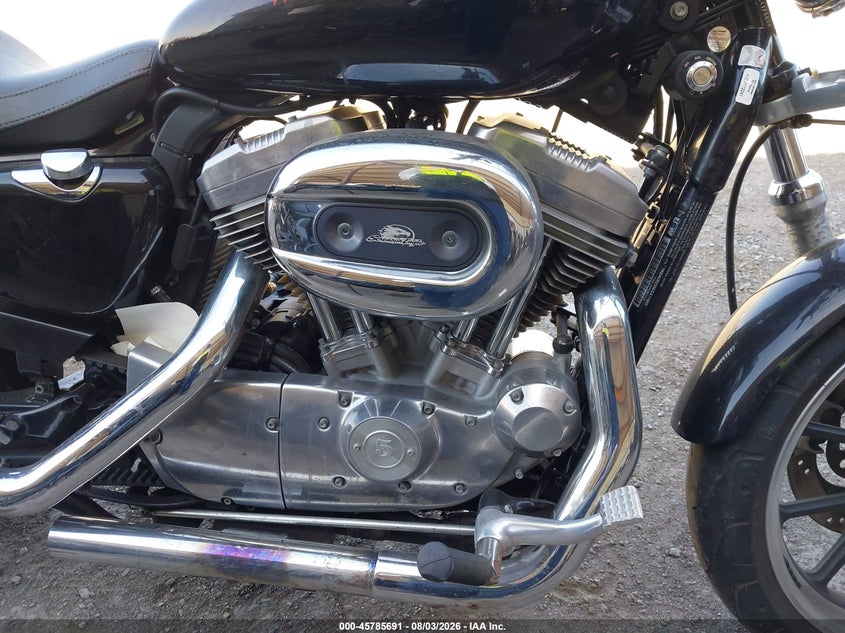 2012 Harley-davidson Iron VIN 1HD4CR239CC417865 IAAI salvage auction — LEFT SIDE, Salvage (California), sold $1,550 on 2026-09-13 (photo 8)