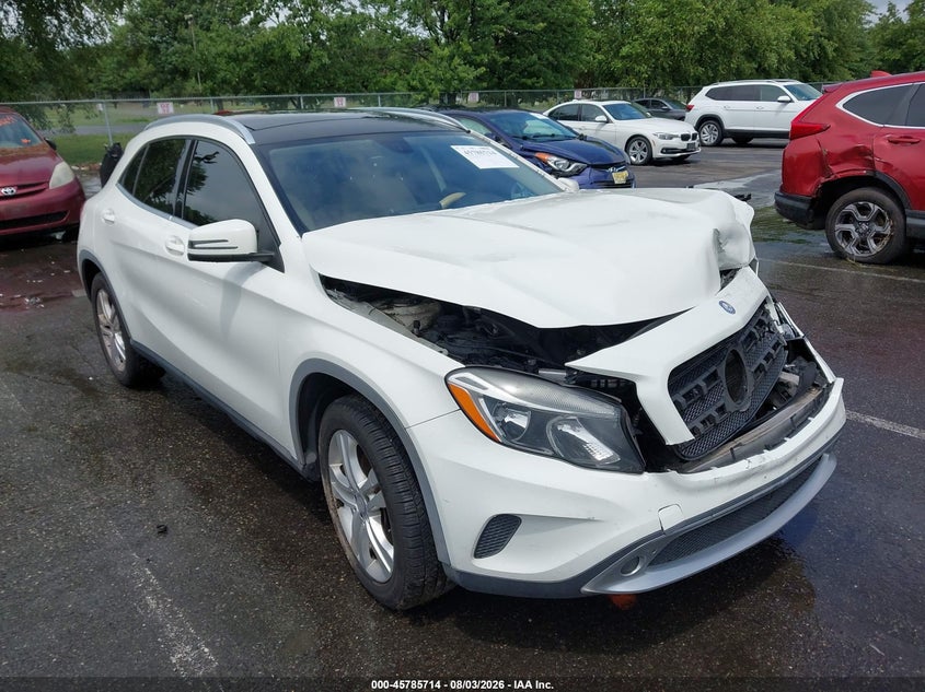 2015 Mercedes-benz Gla-klasse VIN WDCTG4EBXFJ167487 IAAI salvage auction — FRONT END, Salvage (New Jersey), sold $1,150 on 2026-08-28 (photo 1)