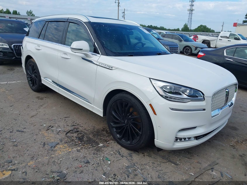 2022 Lincoln Aviator VIN 5LM5J7XC5NGL00992 — IAAI salvage auction photo