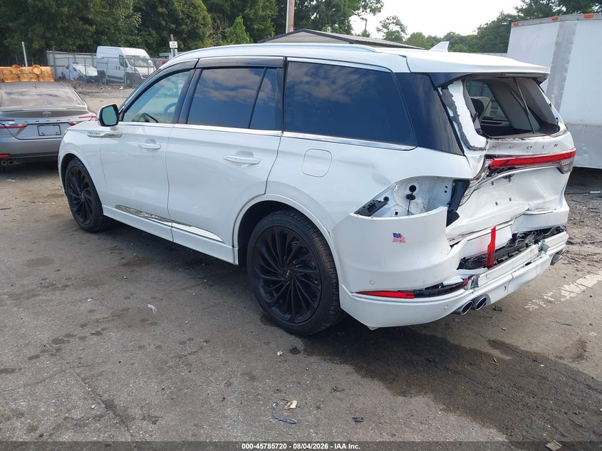 2022 Lincoln Aviator VIN 5LM5J7XC5NGL00992 IAAI salvage auction — REAR END, Salvage Title, sold $15,900 on 2026-09-09 (photo 3)