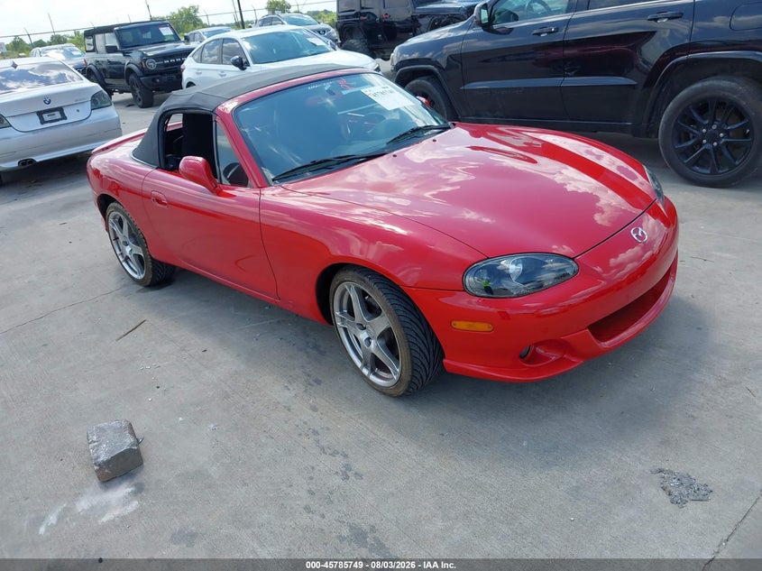 2005 Mazda Mazdaspeed mx-5 miata VIN JM1NB354350411378 — IAAI salvage auction photo