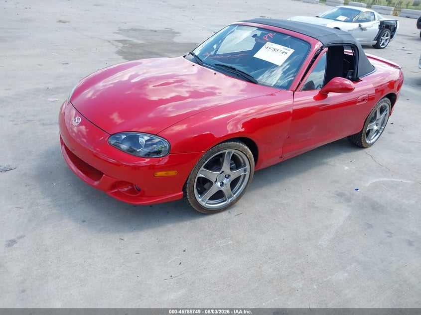 2005 Mazda Mazdaspeed mx-5 miata VIN JM1NB354350411378 IAAI salvage auction — NORMAL WEAR, Original (Texas), sold $16,000 on 2026-08-07 (photo 2)