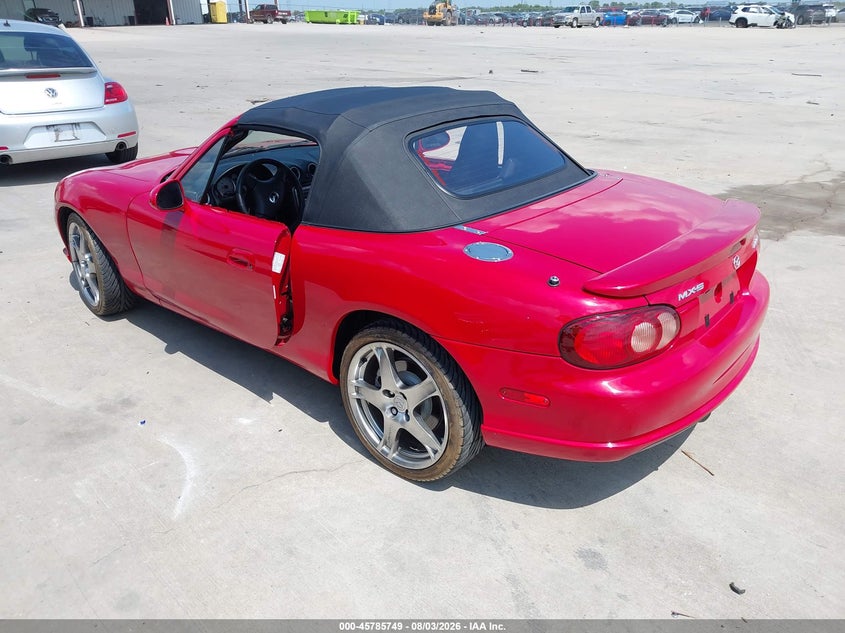 2005 Mazda Mazdaspeed mx-5 miata VIN JM1NB354350411378 IAAI salvage auction — NORMAL WEAR, Original (Texas), sold $16,000 on 2026-08-07 (photo 3)