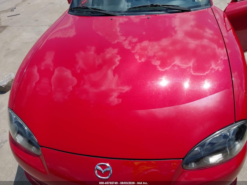 2005 Mazda Mazdaspeed mx-5 miata VIN JM1NB354350411378 IAAI salvage auction — NORMAL WEAR, Original (Texas), sold $16,000 on 2026-08-07 (photo 6)