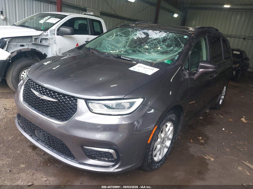 2022 Chrysler Pacifica VIN 2C4RC1BG9NR133108 IAAI salvage auction — FRONT END, Salvage Title, sold $5,650 on 2026-08-23 (photo 2)